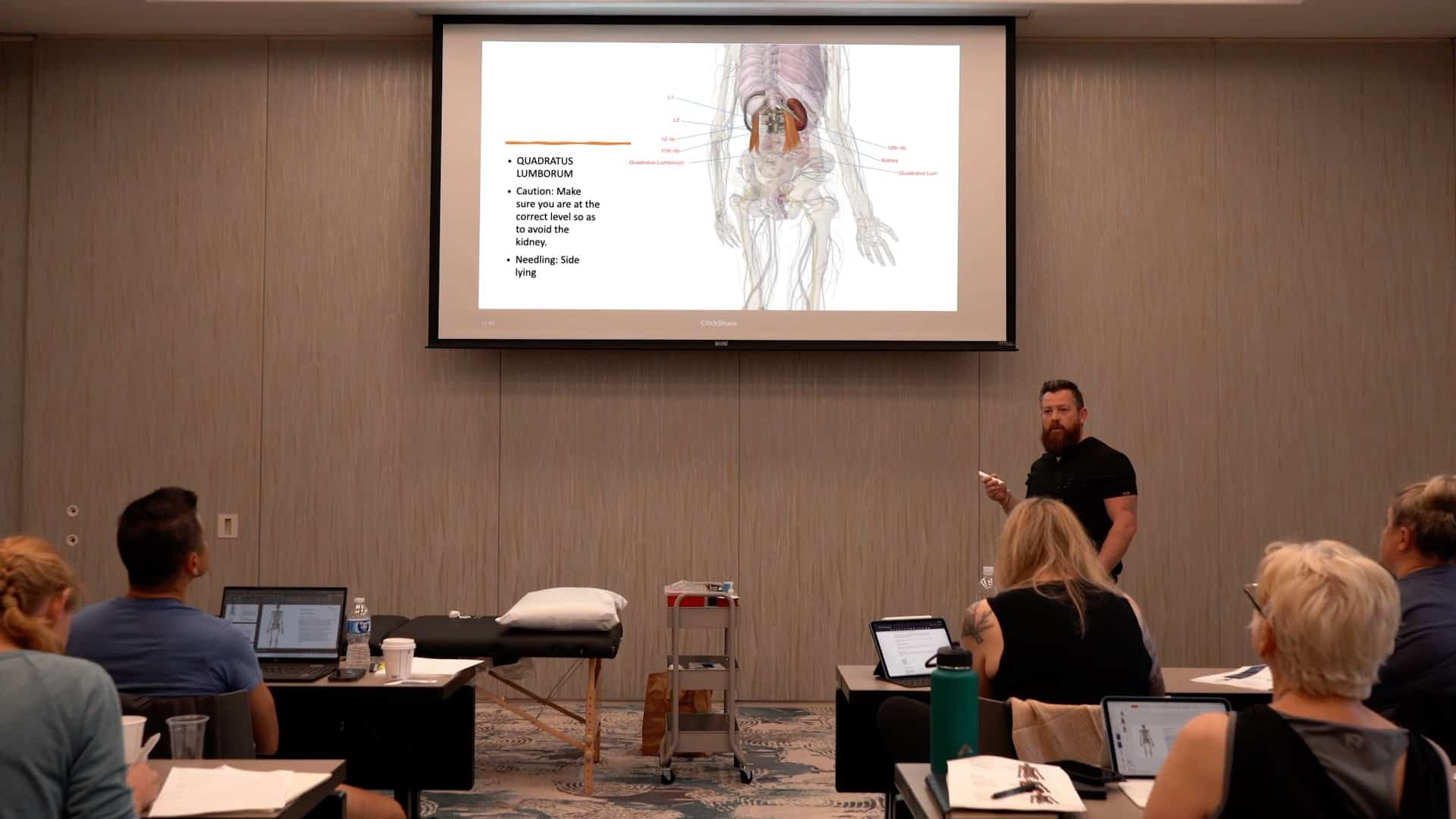 Needling skills demo